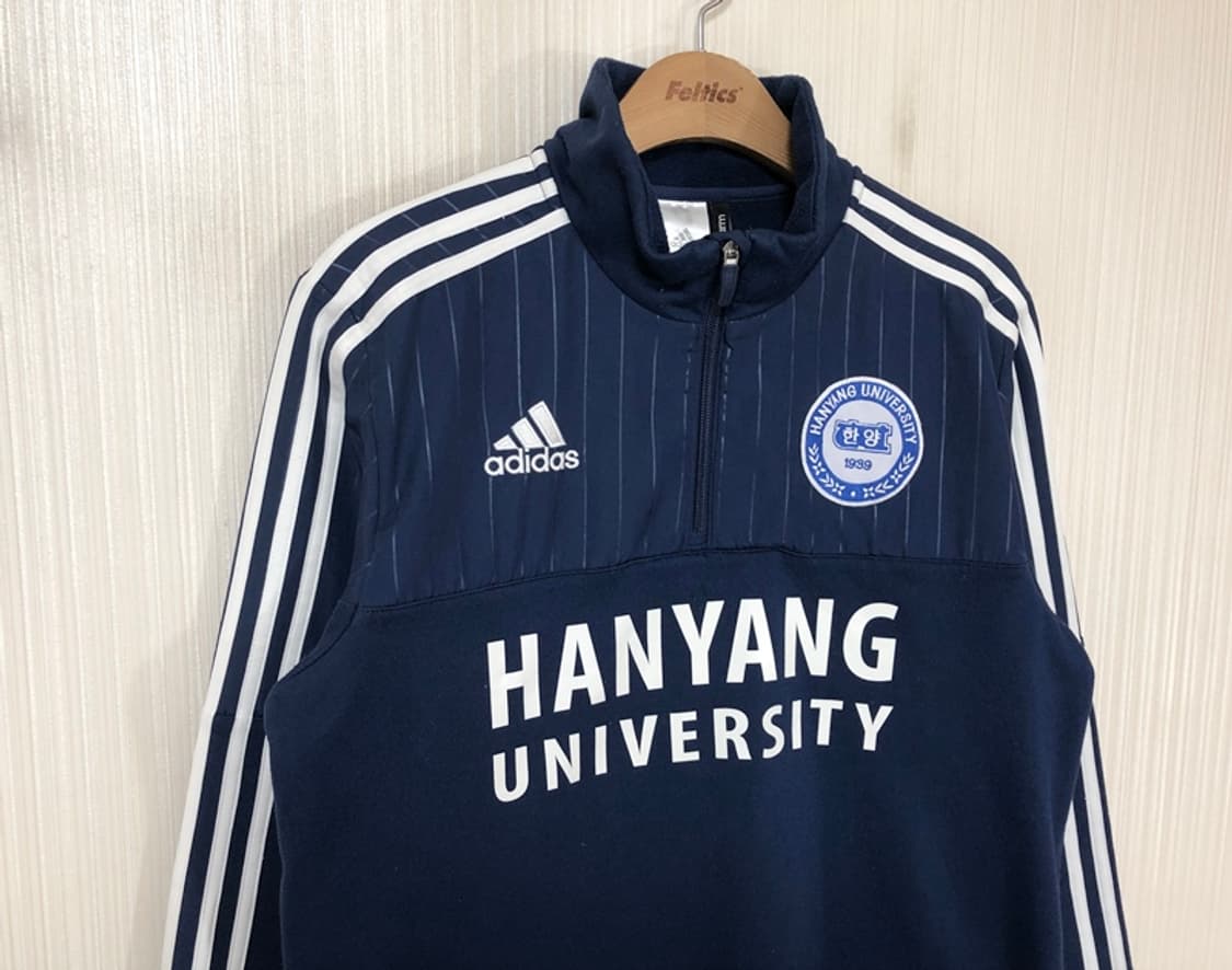 아디다스 한양대학교 축구부 반집업 플리스탑 105 상품이미지4