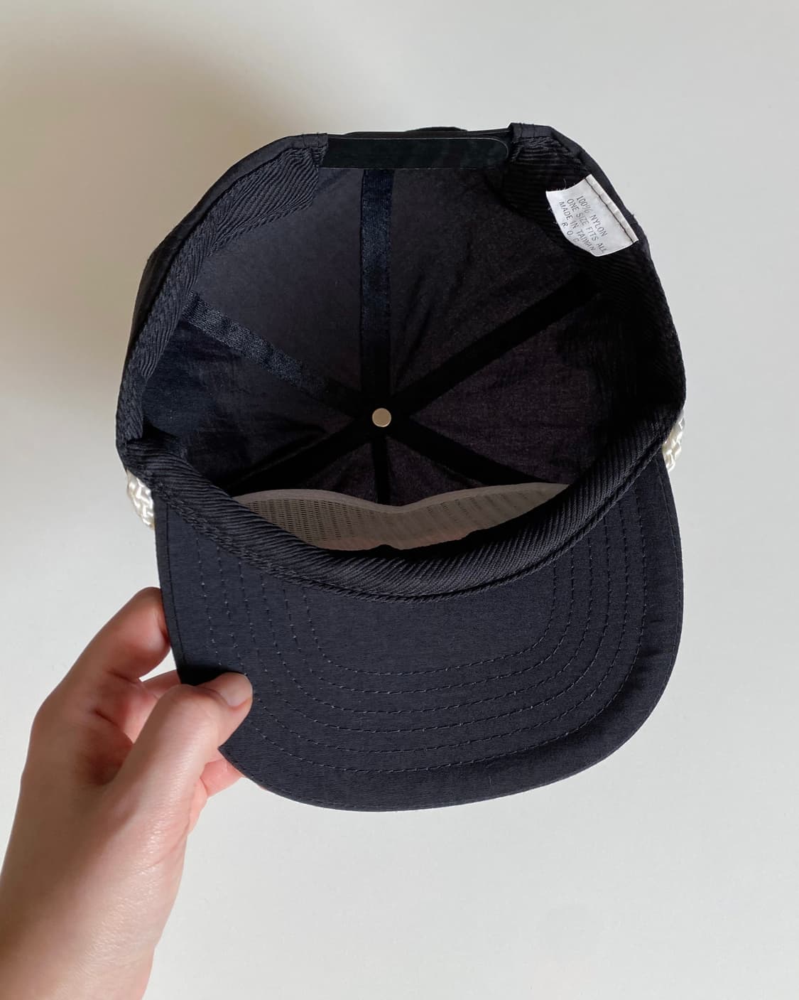 RENO 블랙 빈티지 트러커 캡 상품이미지8