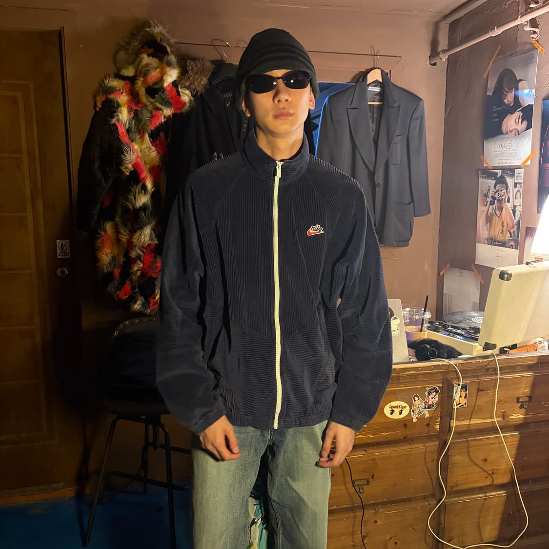 NIKE OVERFIT CORDUROY ZIPUP JACKET 상품이미지1