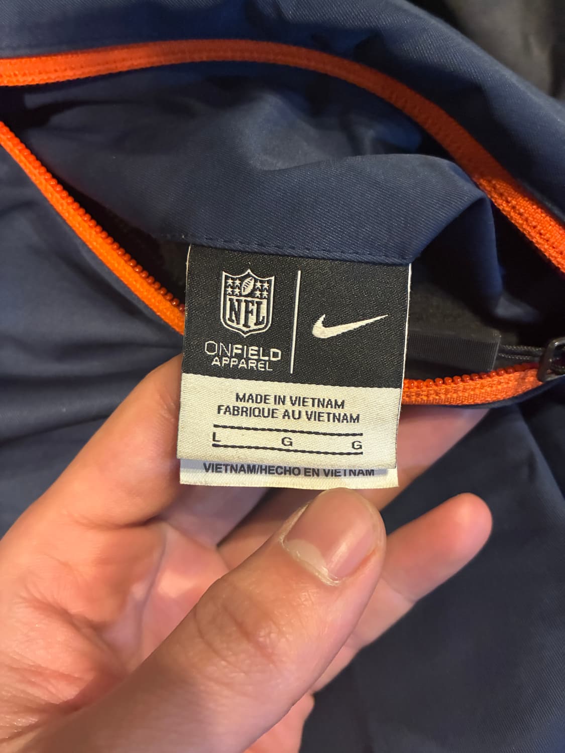 L) 나이키 NFL 덴버 브롱코스 리버시블 바시티 자켓 상품이미지3