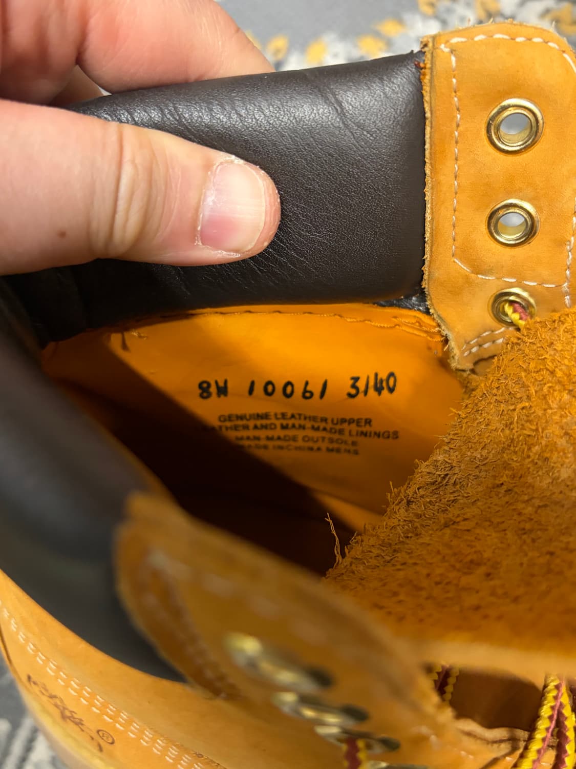 팀버랜드 7인치 워커부츠 8W 상품이미지4