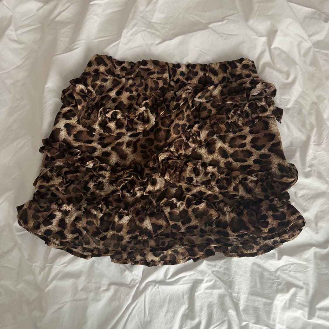 Settle for moon 레오파드 스커트 상품이미지1