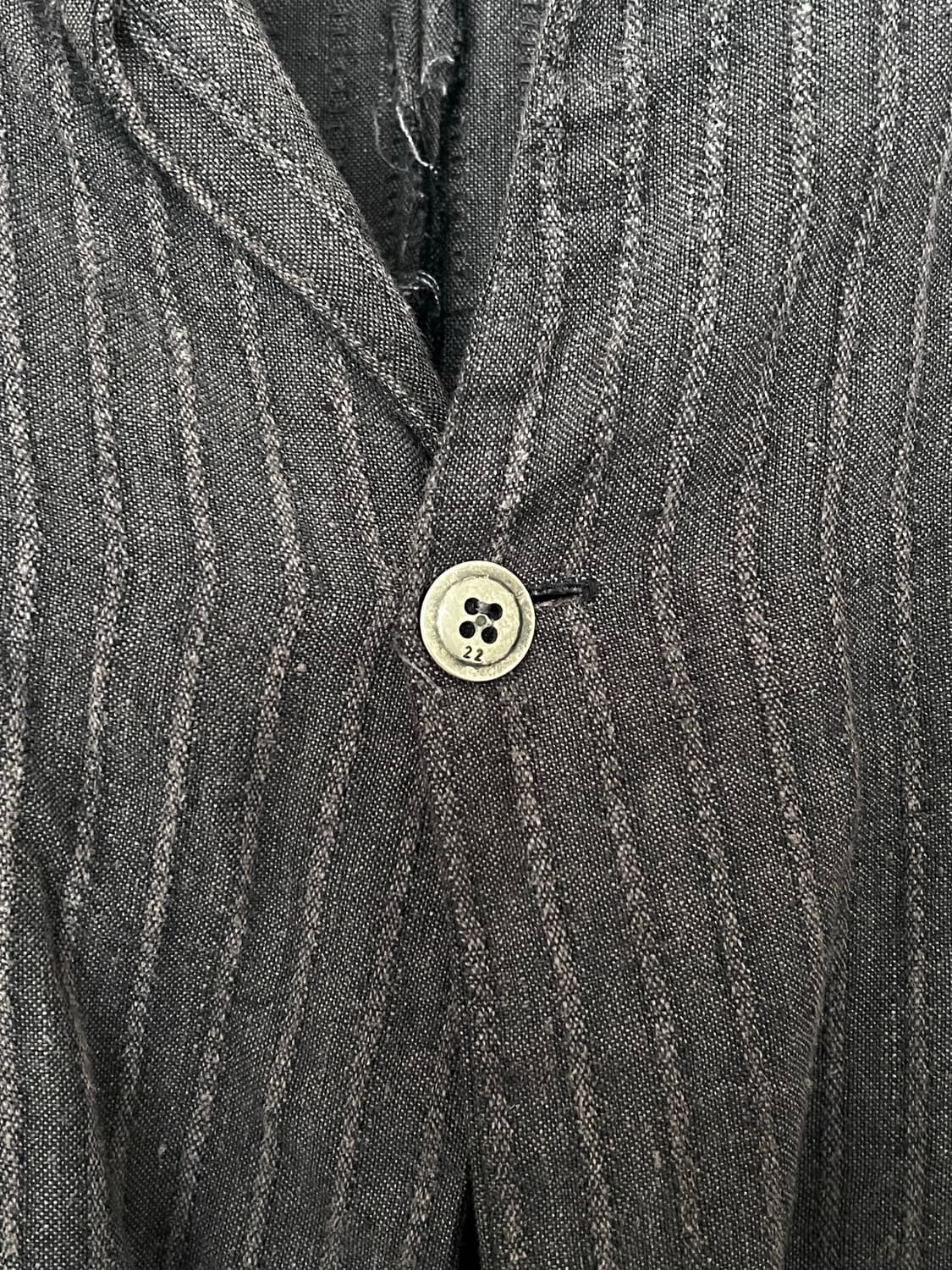 greg lauren stripe suspenders jacket 상품이미지4