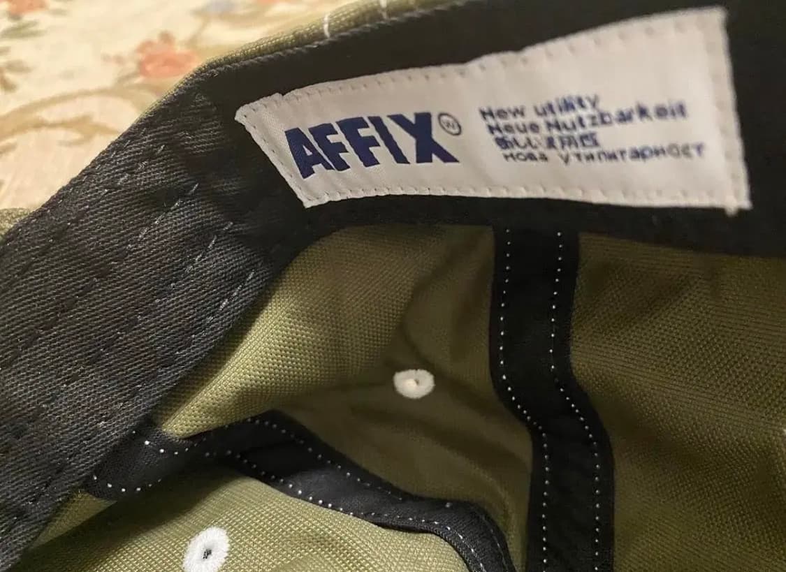 [OS] Affix 어픽스 Affxwrk 카키 캡 모자 상품이미지7