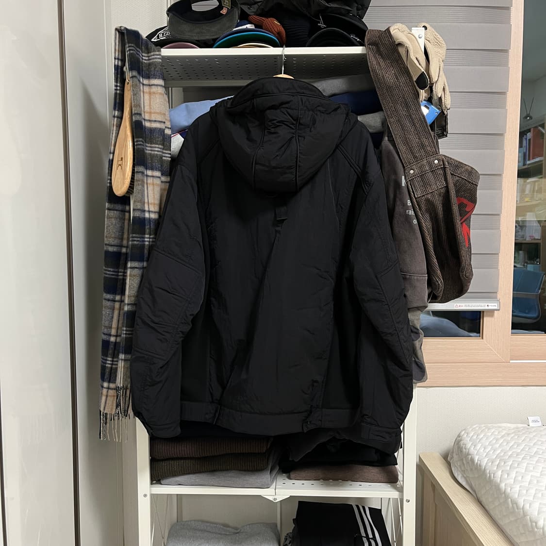 [M] 준지 아노락 후드 패딩 상품이미지2