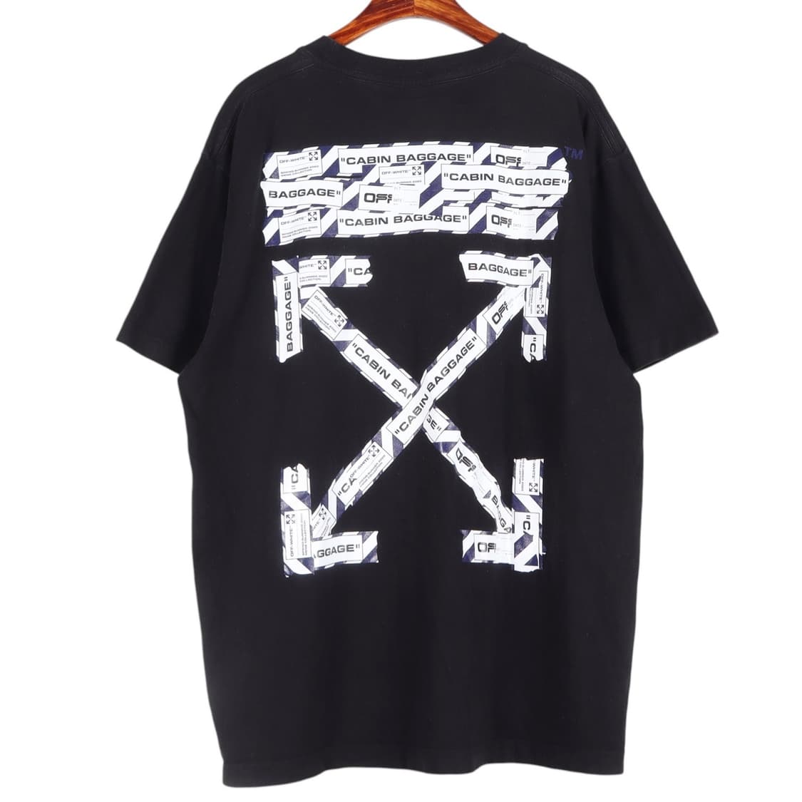 오프화이트 OFF WHITE 에어포트 반팔 티셔츠 외국M 상품이미지2