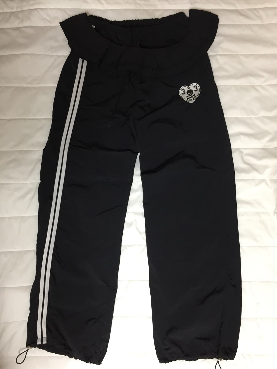 셋업이엑스이 프릴 스포티 팬츠 기모X 트랙팬츠 상품이미지2