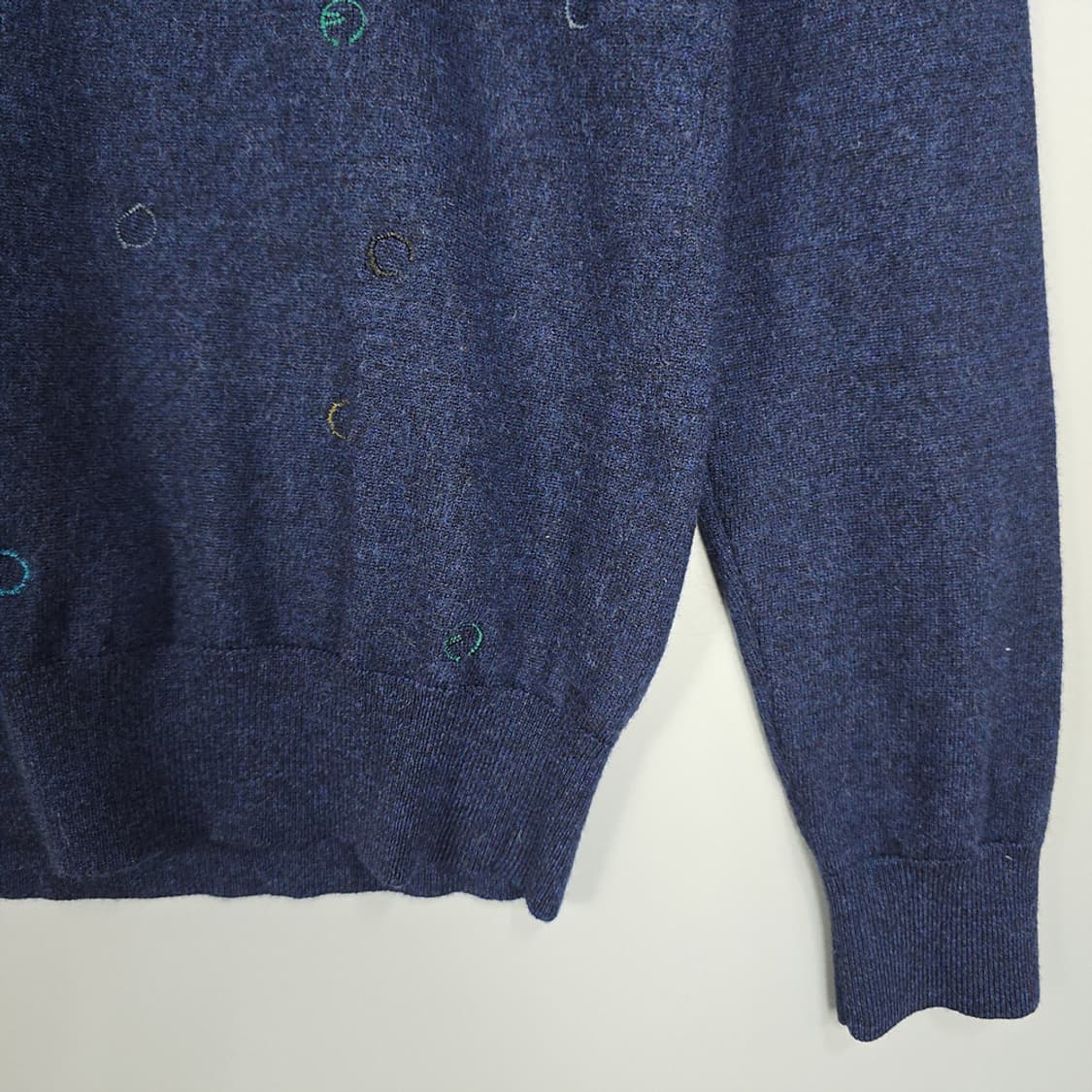 남성 폴스미스 Paul Smith 메리노울 자수 니트 M 상품이미지3
