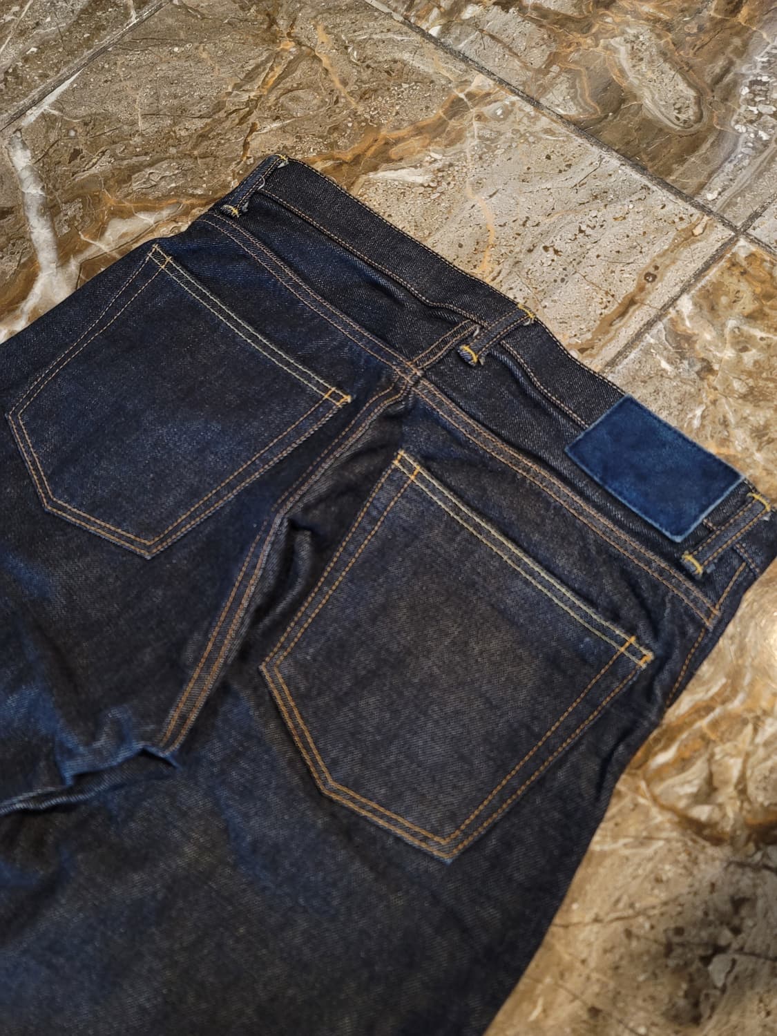 비즈빔 생지 셀비지 데님팬츠  상품이미지3