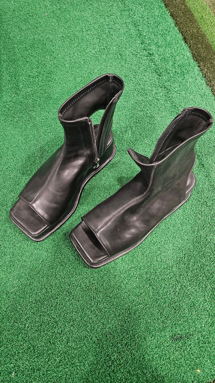 보세 오픈토 통굽 워커240-245mm 상품이미지1