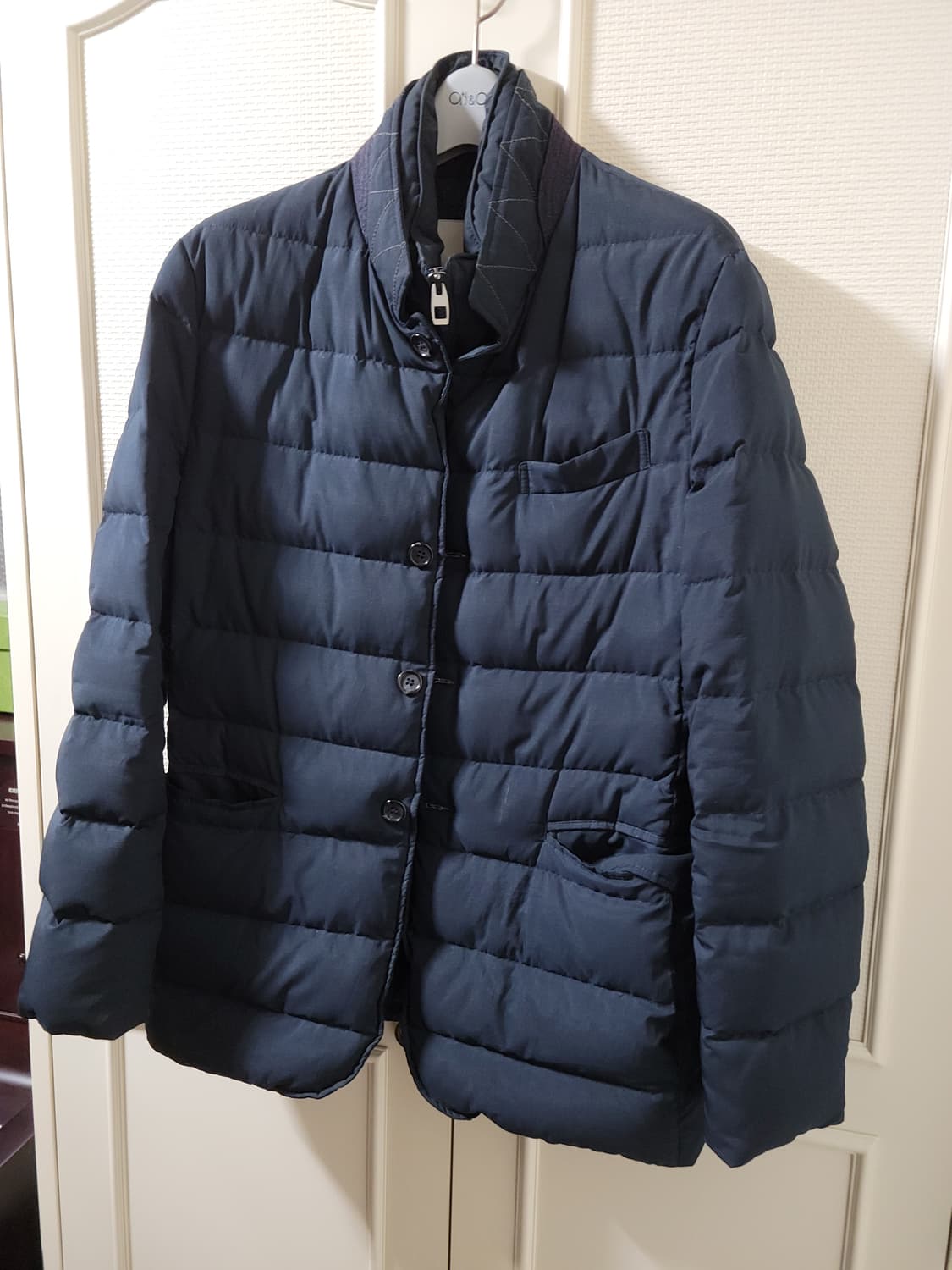 프랑코 페라로 남성 네이비 패딩 S 사이즈 상품이미지3