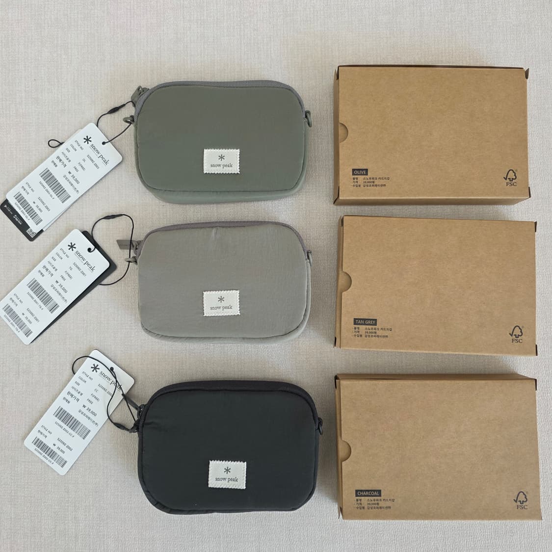 스노우피크 카드 지갑 상품이미지1