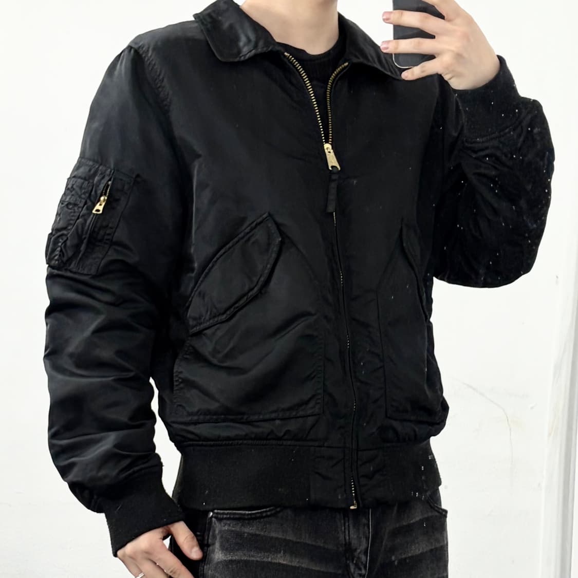 알파인더스트리 CWU-36P 플라이트 자켓 상품이미지2