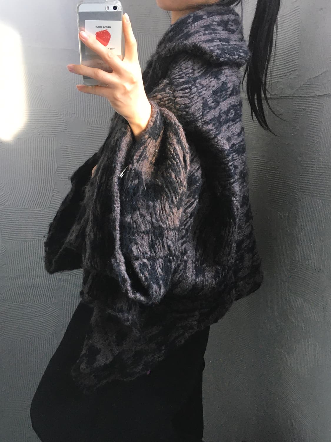 Y’s 요지야마모토 오픈 카라 가디건 상품이미지3