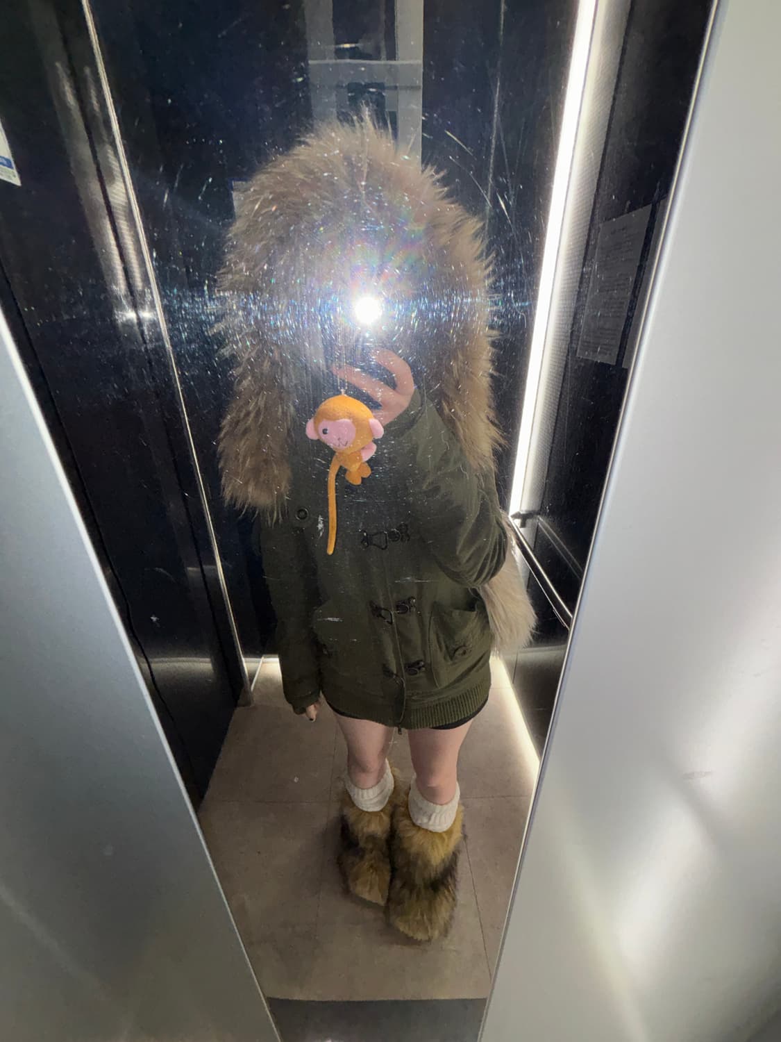 빈티지 퍼 야상 상품이미지3