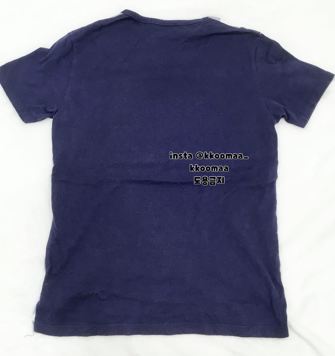 버버리 코튼 노바체크 반팔 티셔츠 상품이미지2