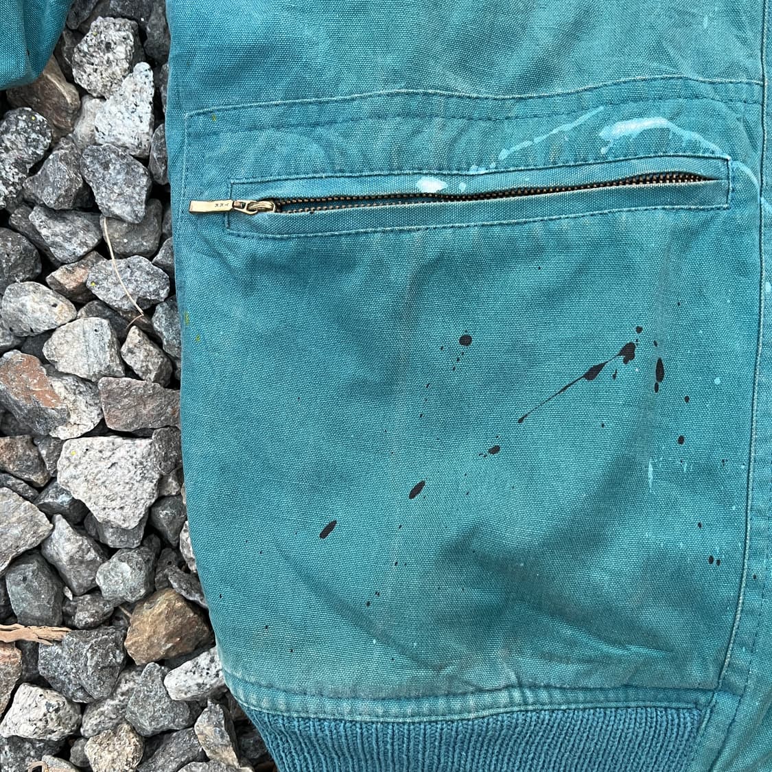 90s Blooming Town 커스텀 페인팅 워크웨어(실측확인) 상품이미지7