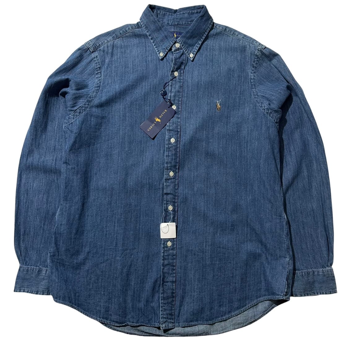 (새싱품) 폴로 랄프로렌 샴브레이 데님 셔츠 상품이미지1