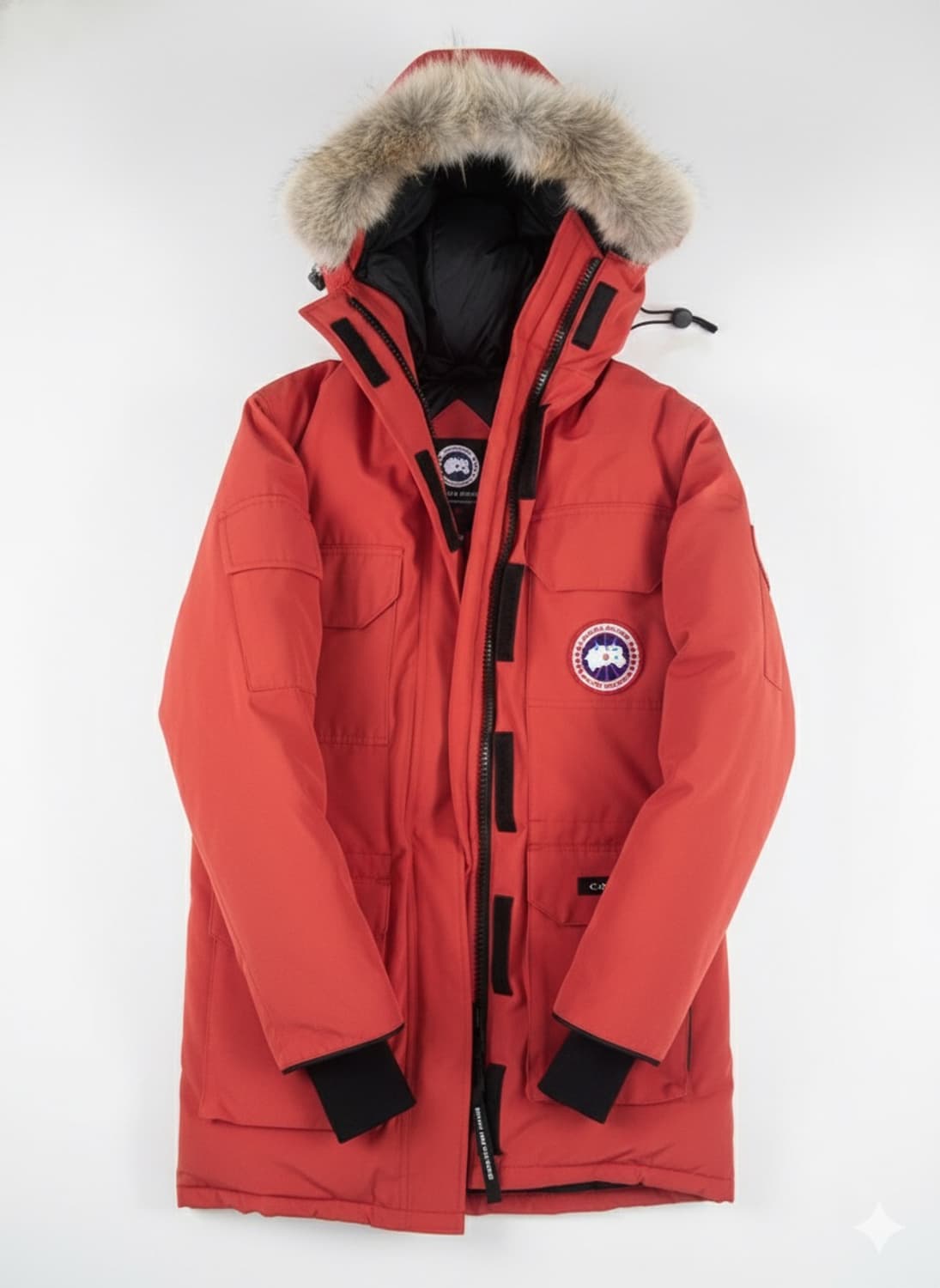 캐나다구스 익스페디션 레드 파카 90size 판매합니다 (거의새거) 상품이미지1