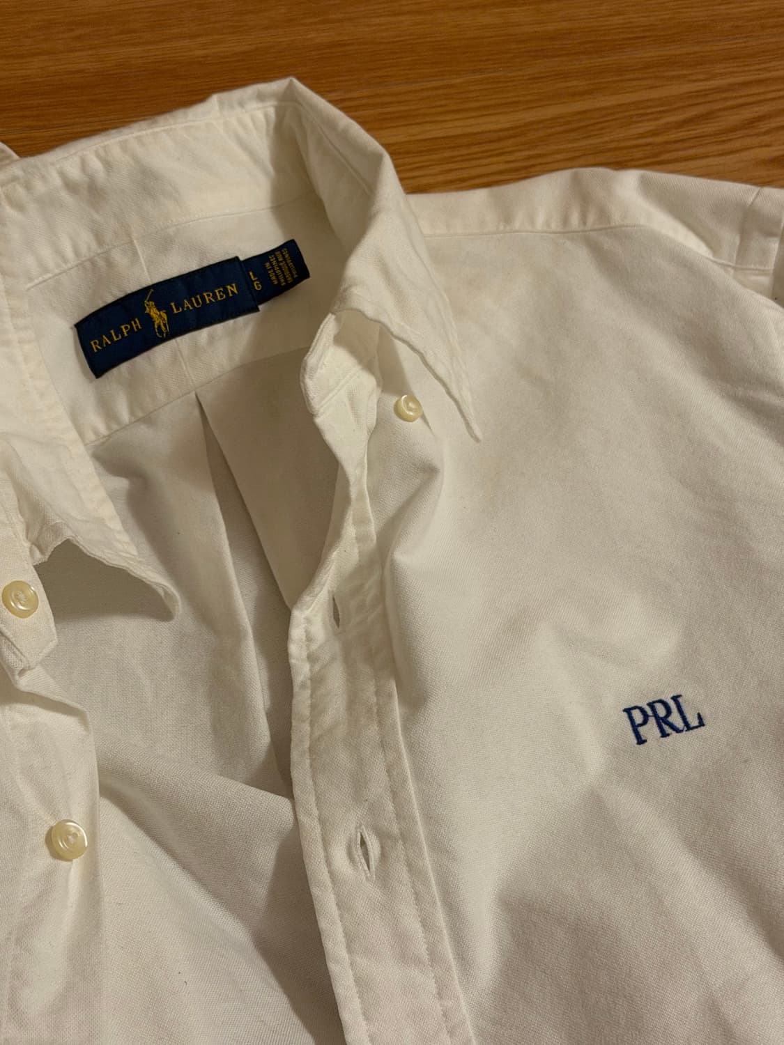 폴로 랄프로렌 화이트 셔츠 상품이미지5