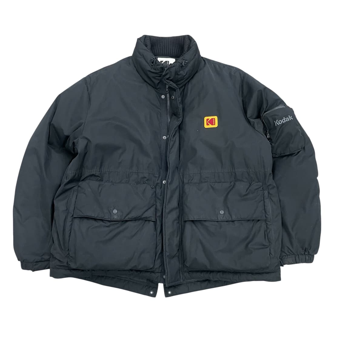 코닥 블랙 패딩 점퍼 M 상품이미지1