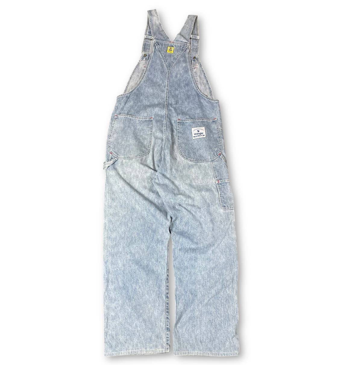 (32) 랭글러 연청 데님 롱 멜빵 팬츠 상품이미지1