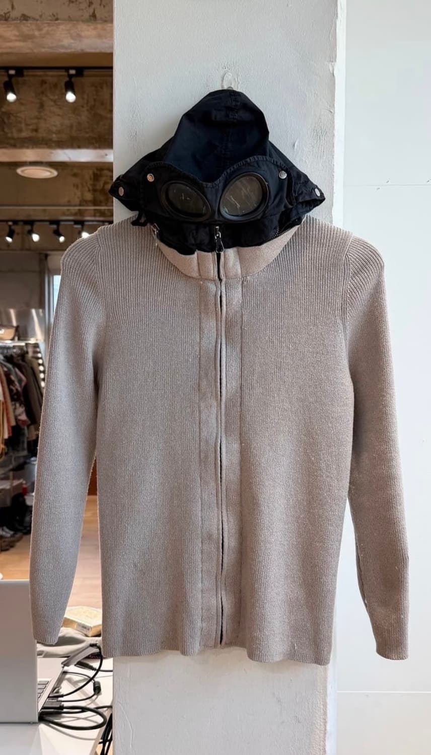 cp컴퍼니 고글니트집업 상품이미지2