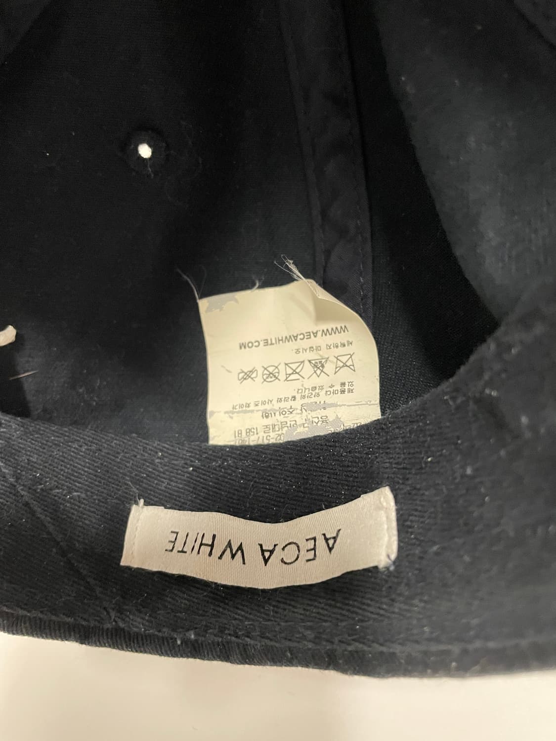 AECA WHITE 볼캡 상품이미지5