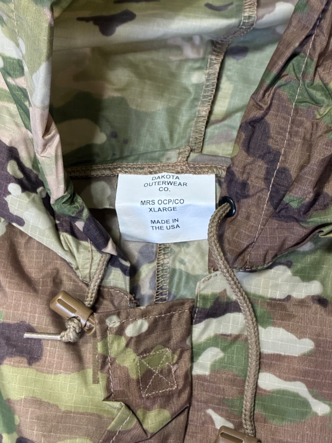 미군 레인코트 (105-110)투피스 세트 데드스탁 (상의, 하의) 우의 상품이미지4
