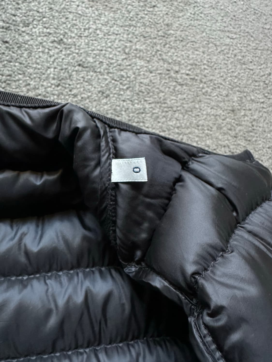 몽클레어 블랙 경량 패딩 0사이즈 [XS] 상품이미지6