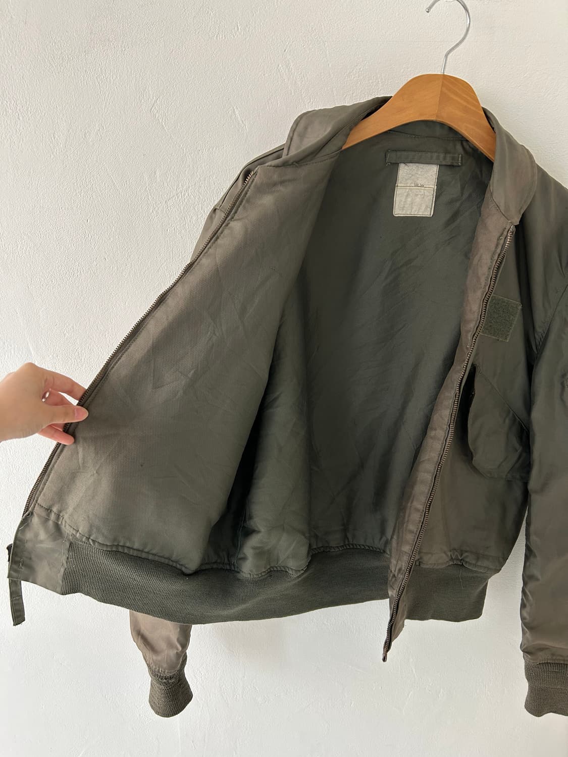 80's US Airforce cwu-36/p Flyer Jacket. 상품이미지8