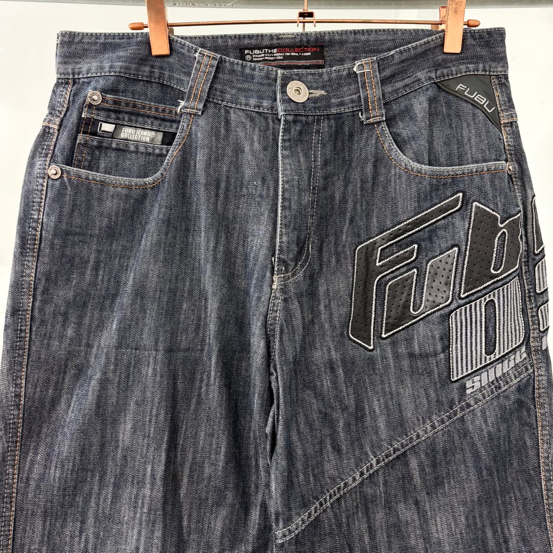 후부 올드스쿨 데님 팬츠 상품이미지6