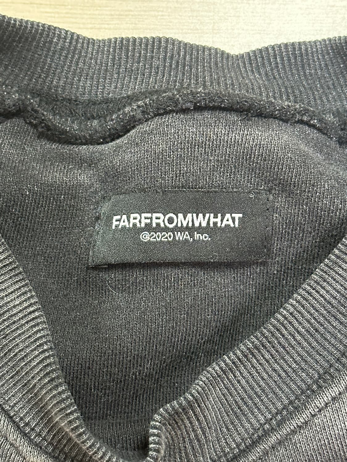 (1) 파프롬왓 파아카이브 더블레이어 패치드 스웻셔츠 상품이미지2