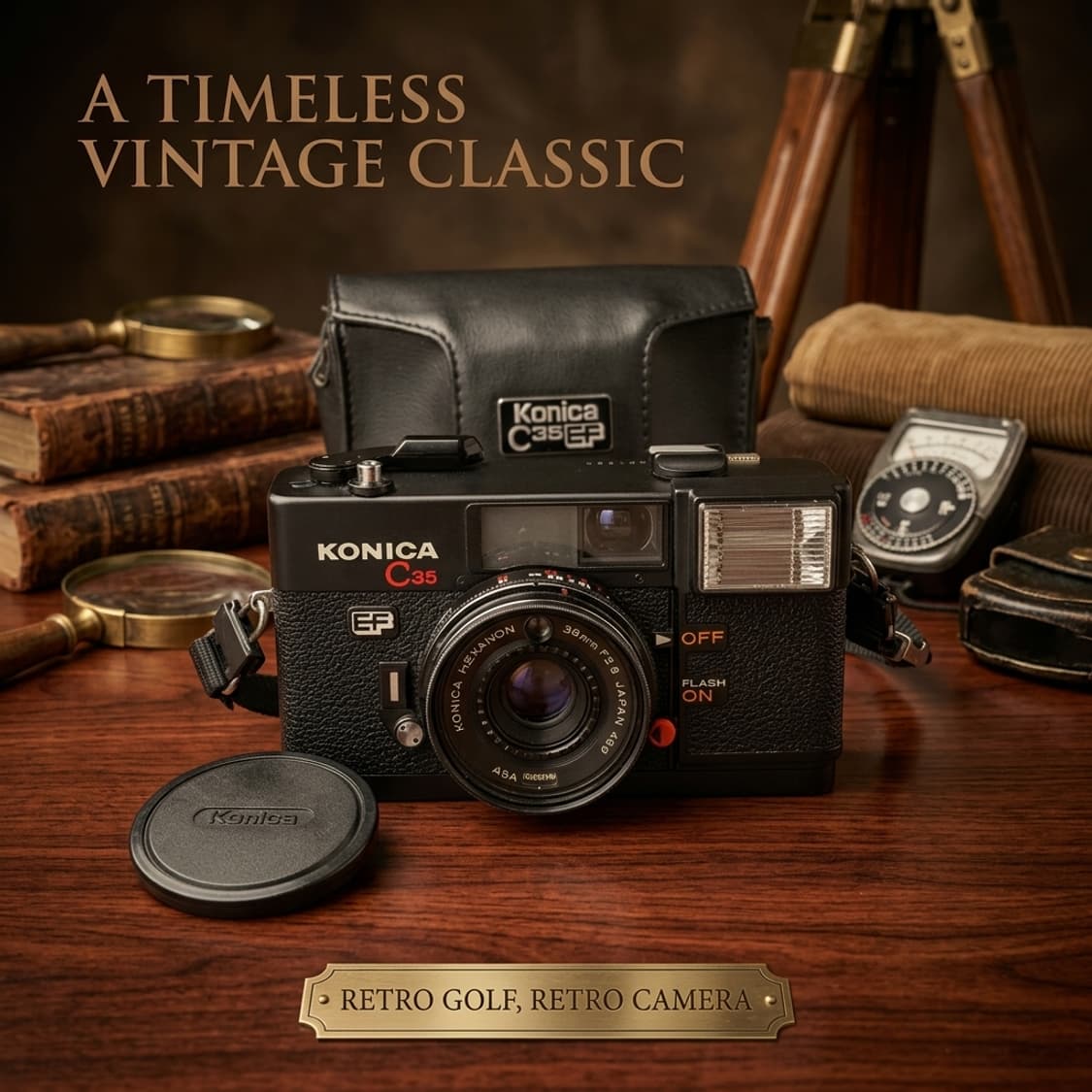 A급 풀세트 코니카 Konica C35 EF 피카리 필름카메라 필카  상품이미지1