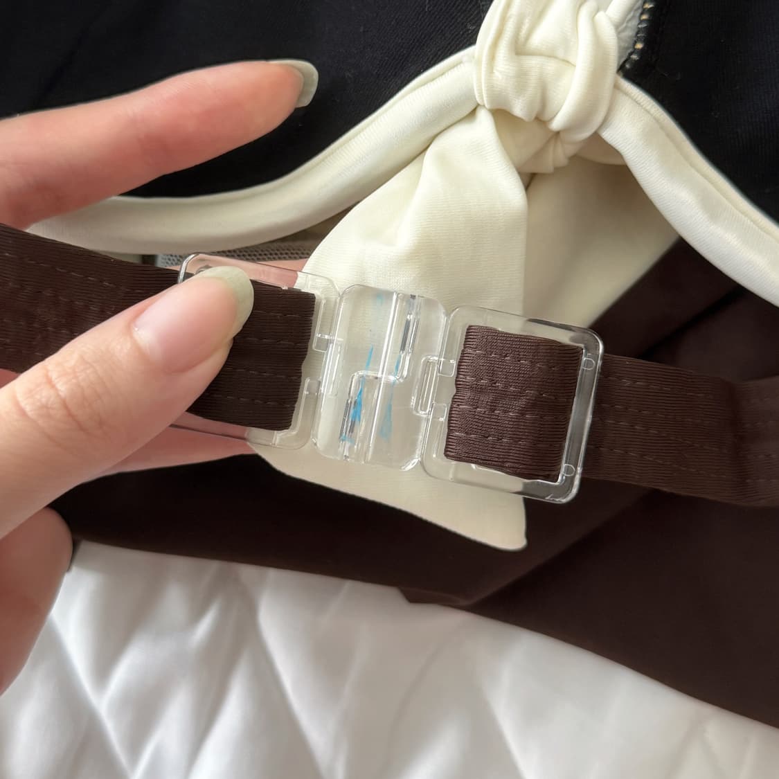 브라운 비키니 빈티지 라떼갸루 상품이미지5