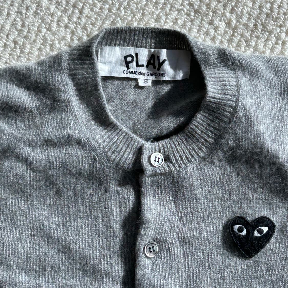 꼼데가르송 여성 가디건 S 상품이미지3