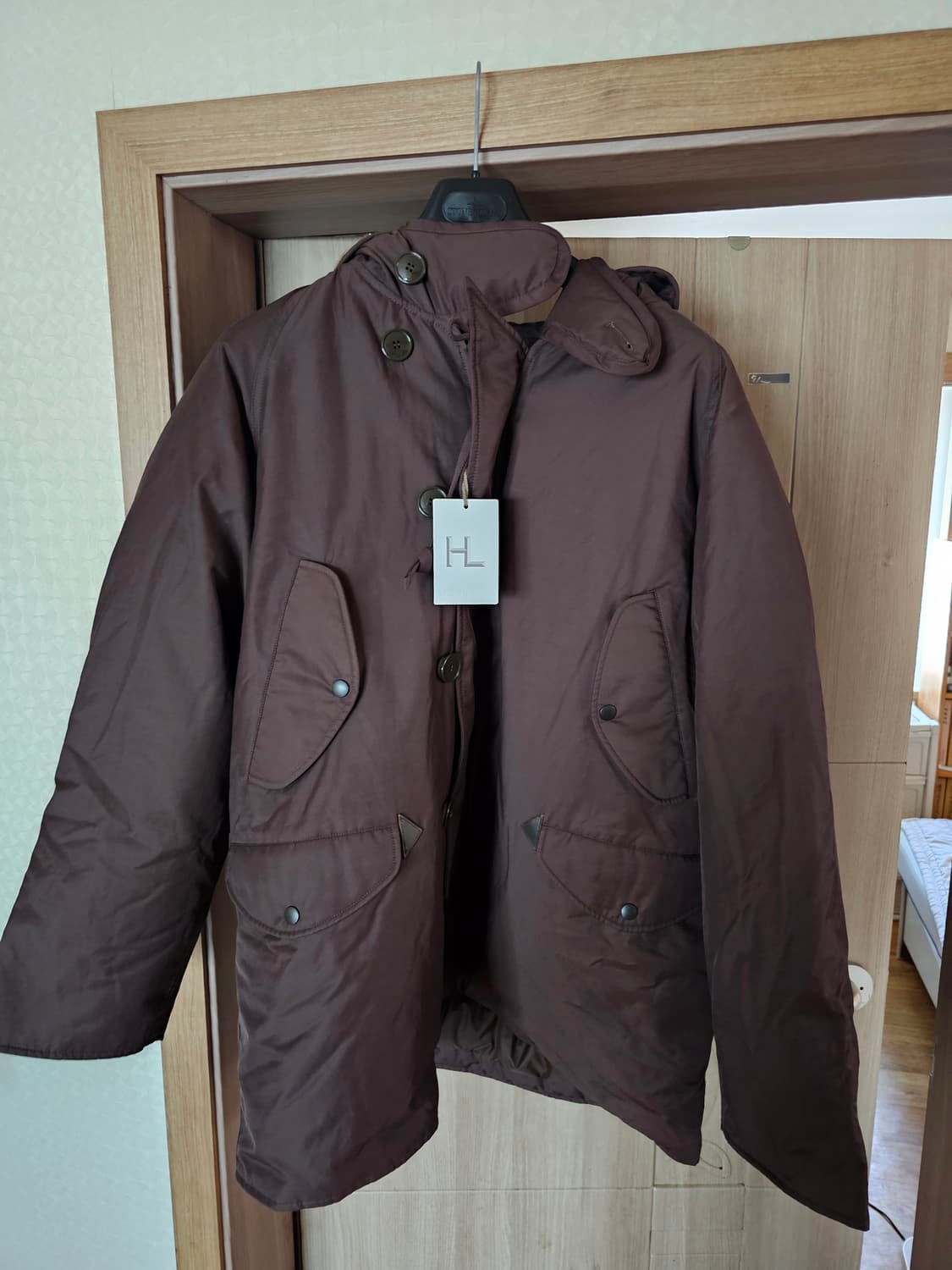 헤릴 cwu-8/p  파카 브라운 2사이즈 새제품 herill parka 상품이미지2