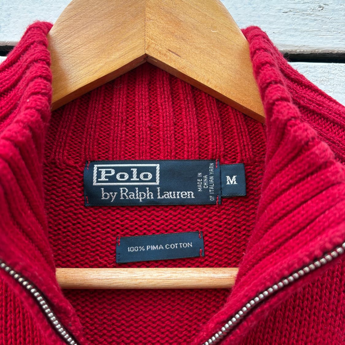 Polo 폴로 피마코튼 풀오버 니트 상품이미지3