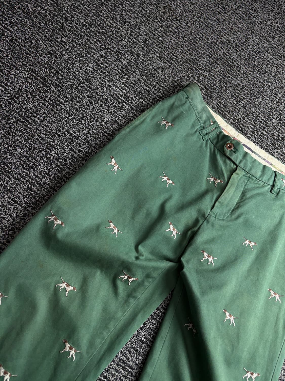 폴로 랄프로렌 오리지널 헌트독 자수 치노 팬츠 2903 상품이미지3