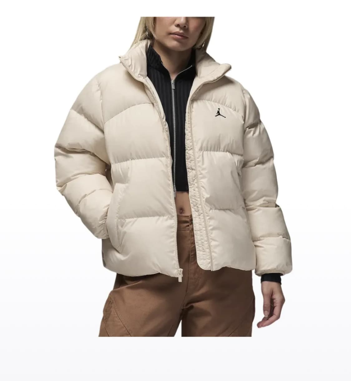 W 조던 레전드라이트 브라운 여성패딩점퍼 상품이미지1