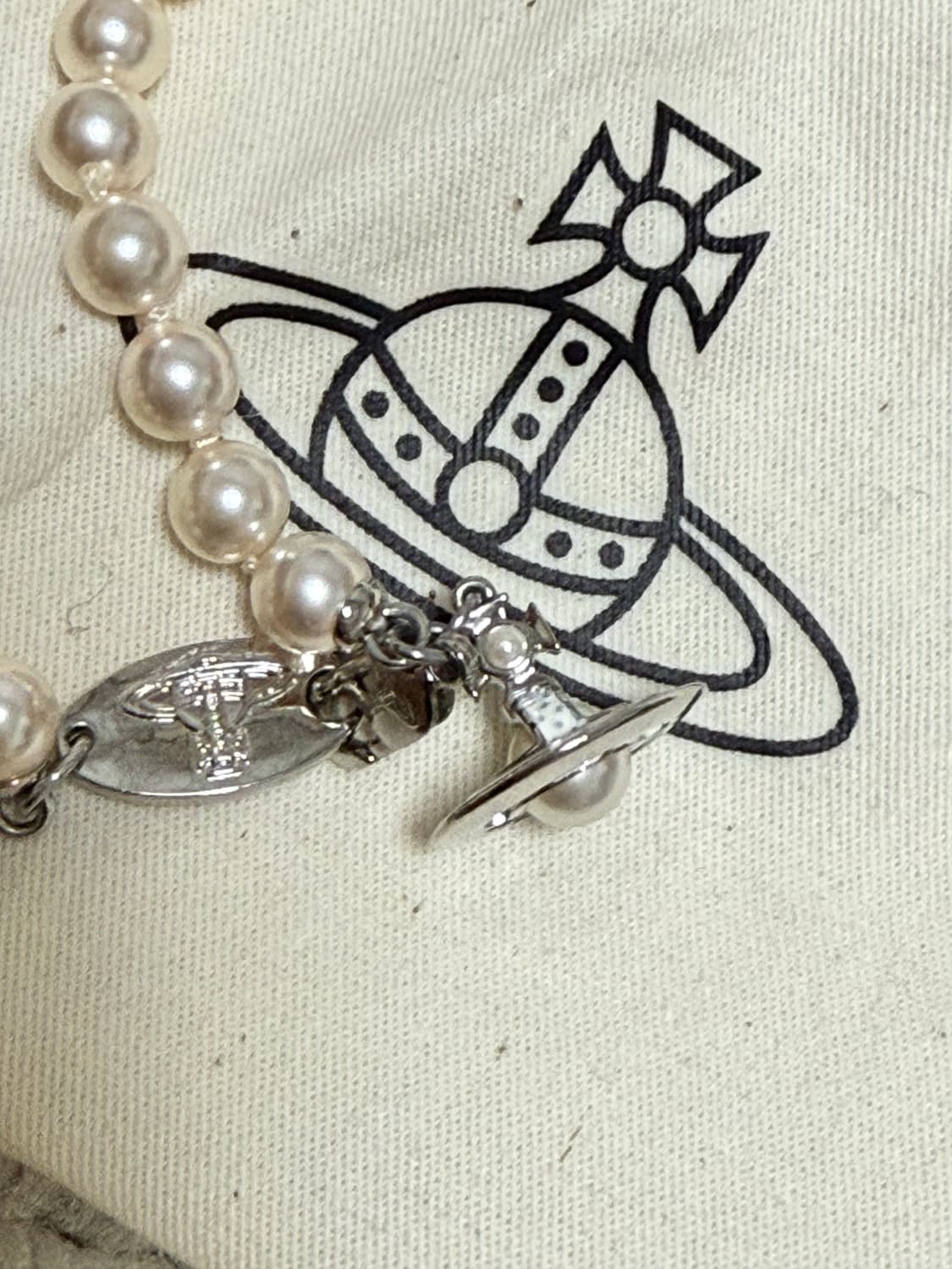 비비안웨스트우드 진주 목걸이 simonetta pearl necklace 상품이미지2