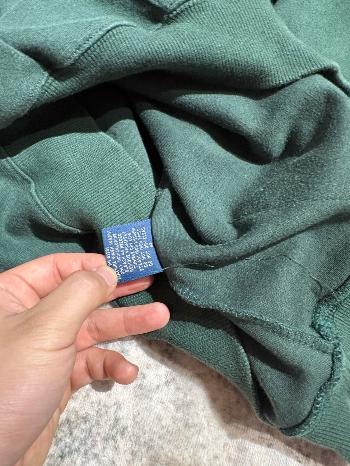 폴로 빅포니 프린팅 커스텀 후드 상품이미지5