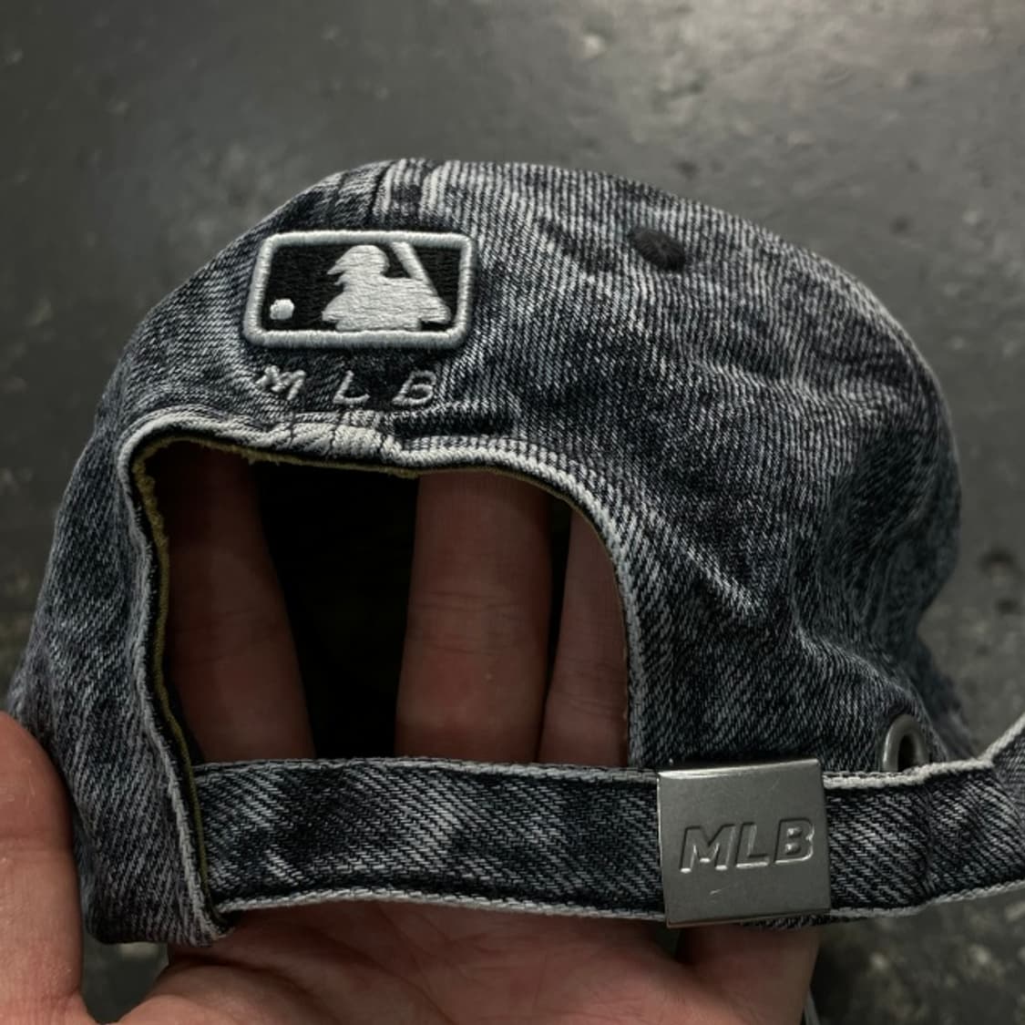 MLB 데님 볼캡 상품이미지2
