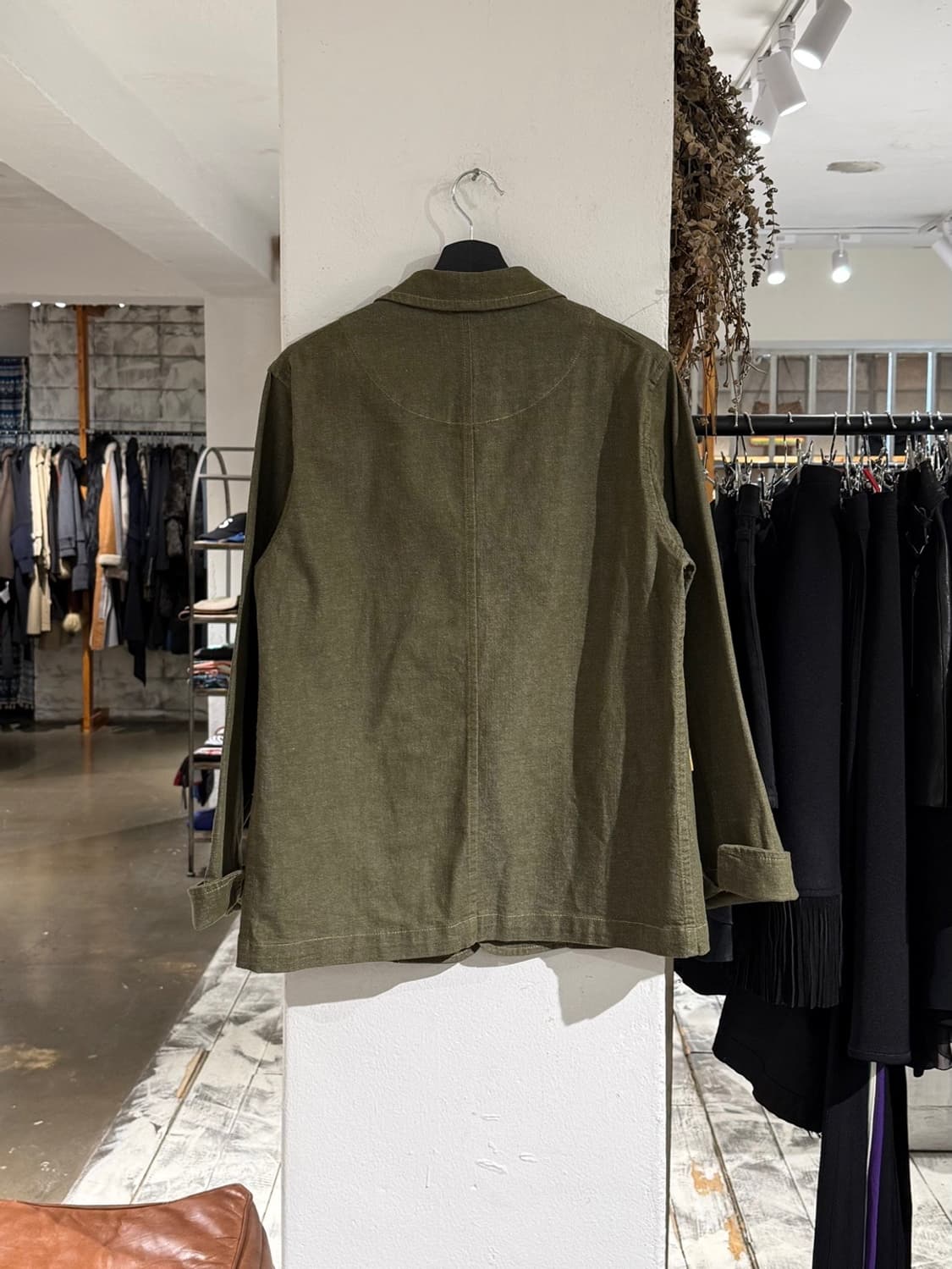 하이 스포팅 기어 올리브 코튼 워크 자켓 상품이미지6