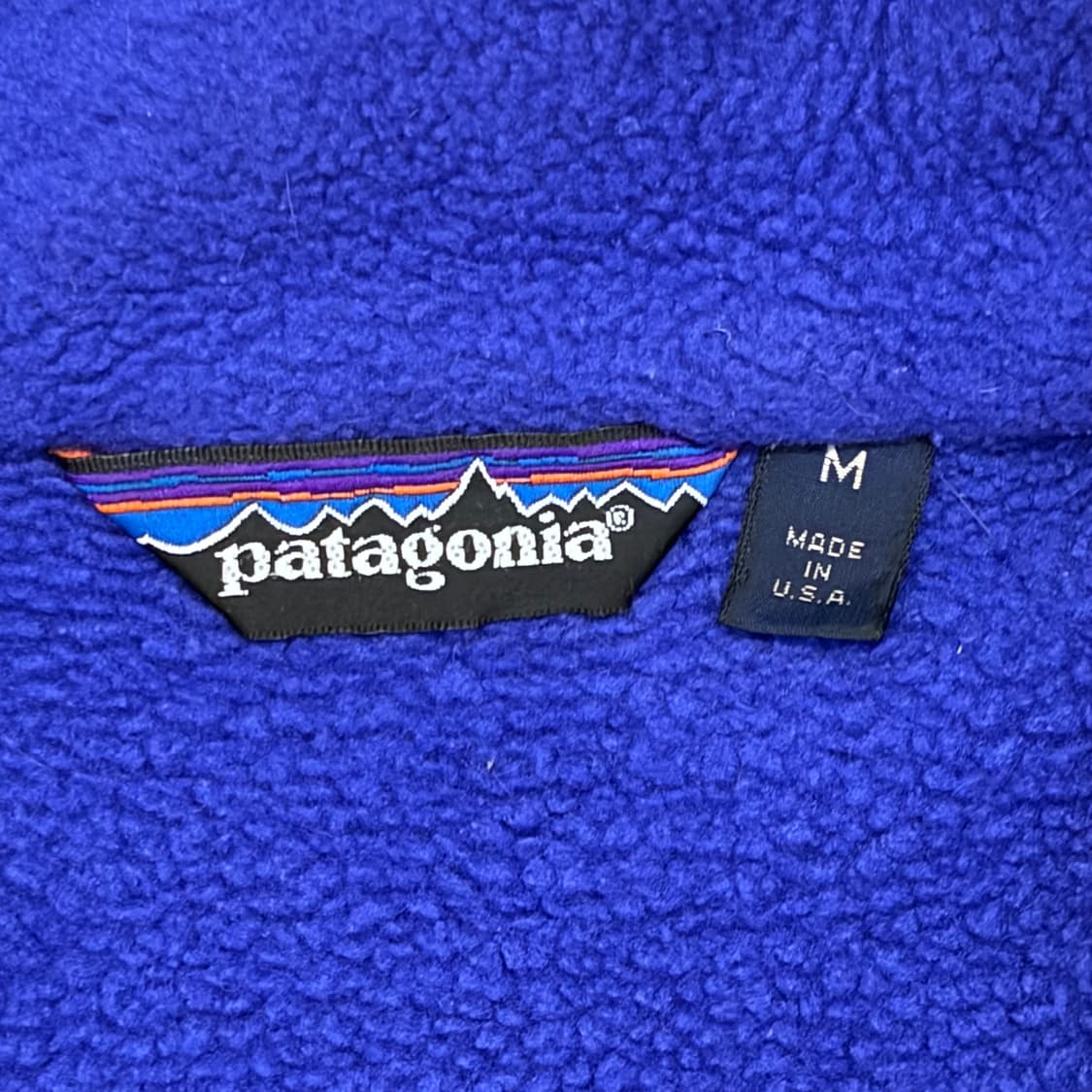 90s Made in USA 빈티지 파타고니아 신칠라 플리스 후리스 집업 상품이미지7