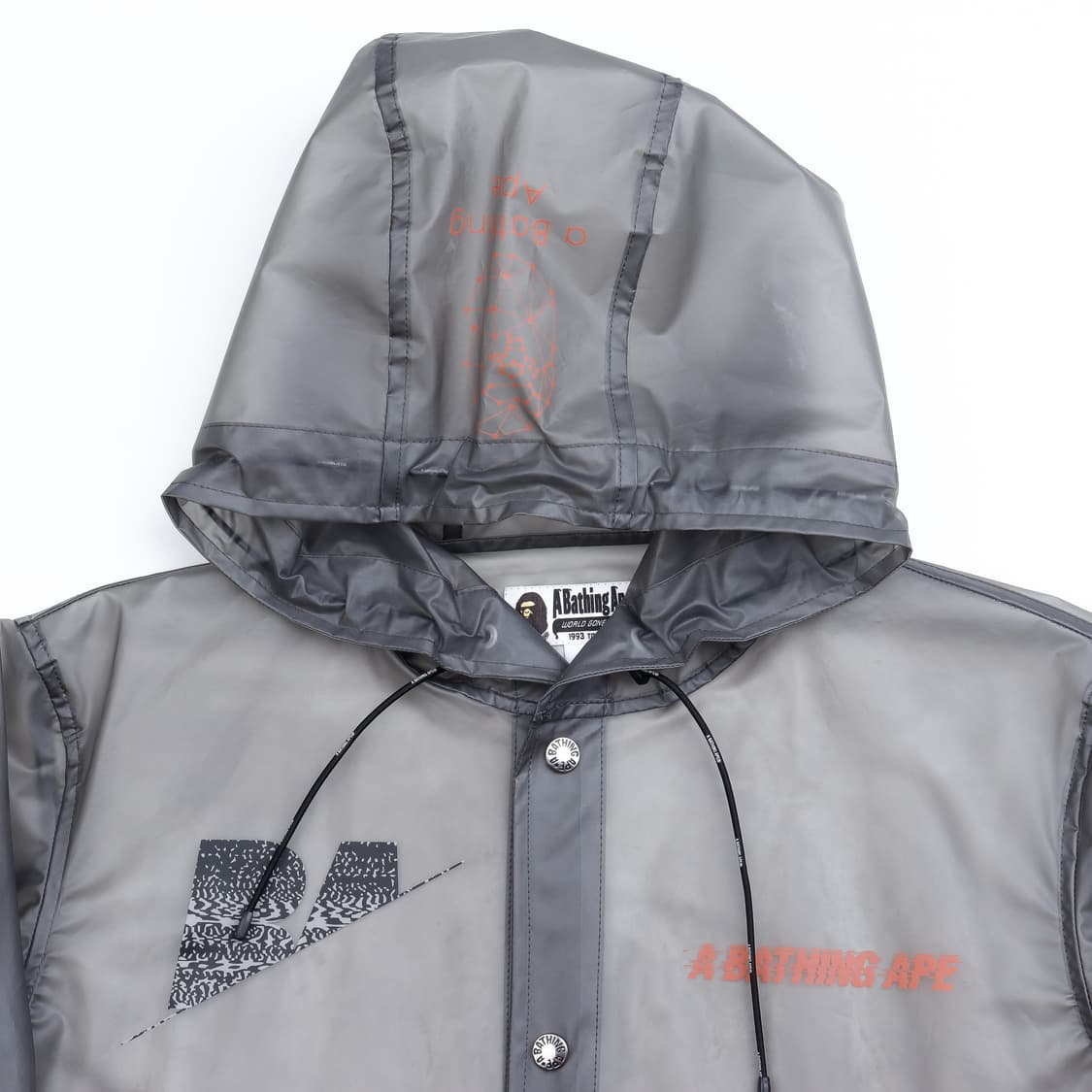 베이프 클리어 후디 자켓 (PVC자켓) 상품이미지3