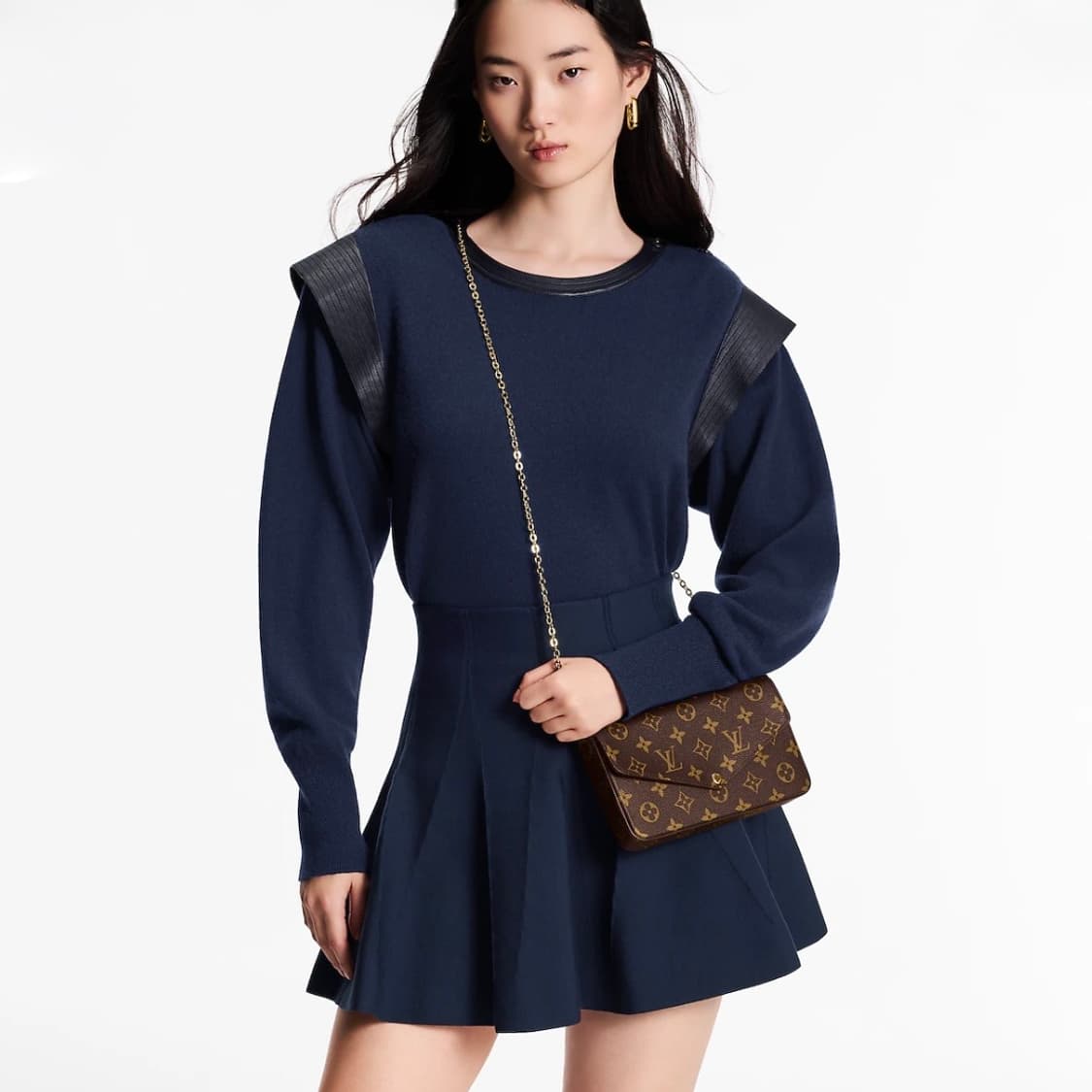 [S+급/OS] 루이비통 포쉐트 펠리시 모노그램 여성백 가방 상품이미지8