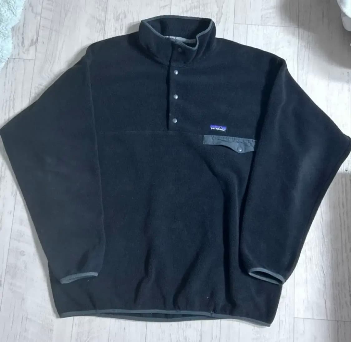 파타고니아 신칠라 헤비웨이트 블랙 포지 그레이 XL 상품이미지1