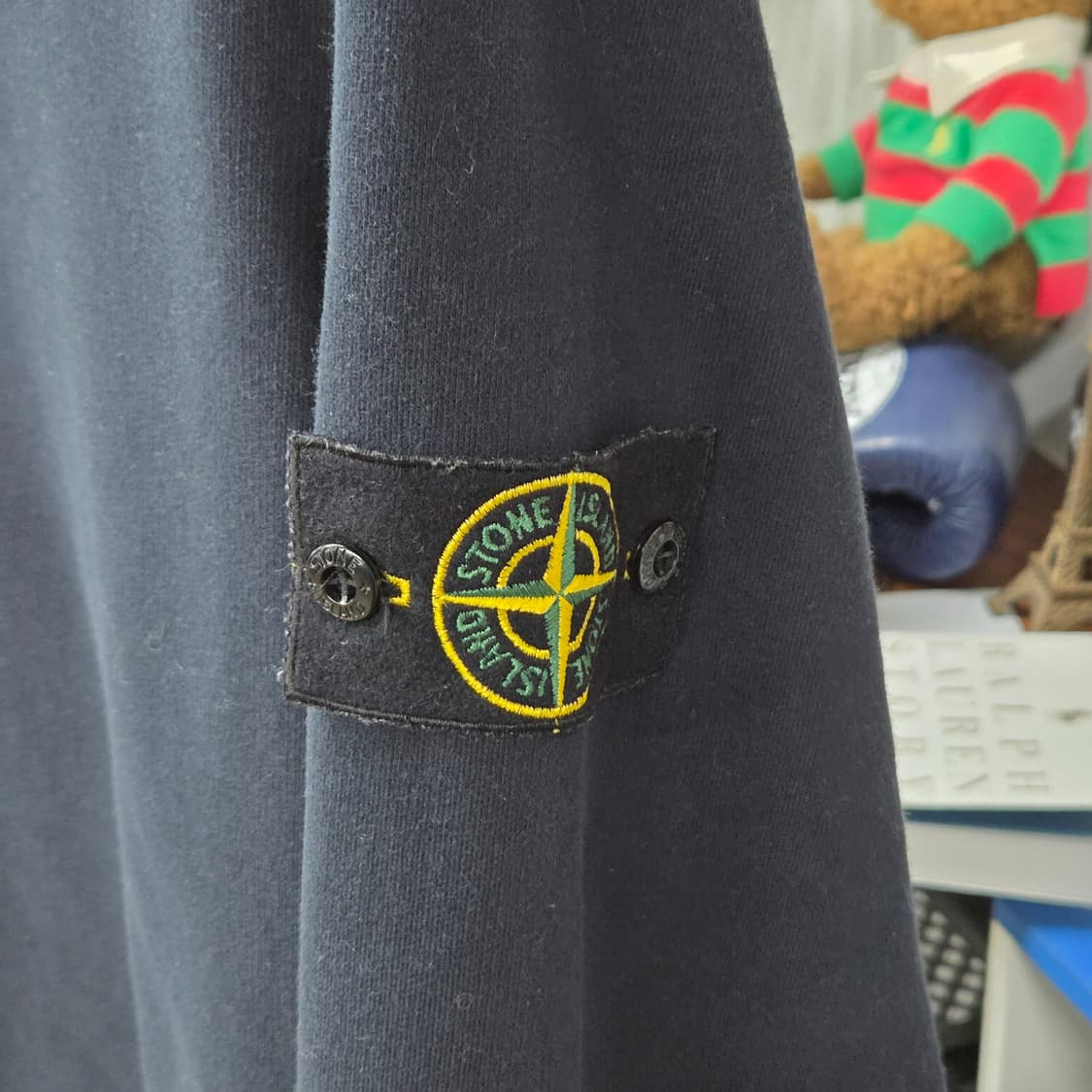 스톤아일랜드 와펜패치 기모 스웻셔츠 XL 상품이미지2