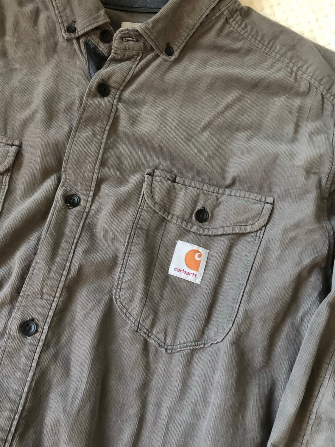 칼하트 코듀로이 오버핏 셔츠  상품이미지3